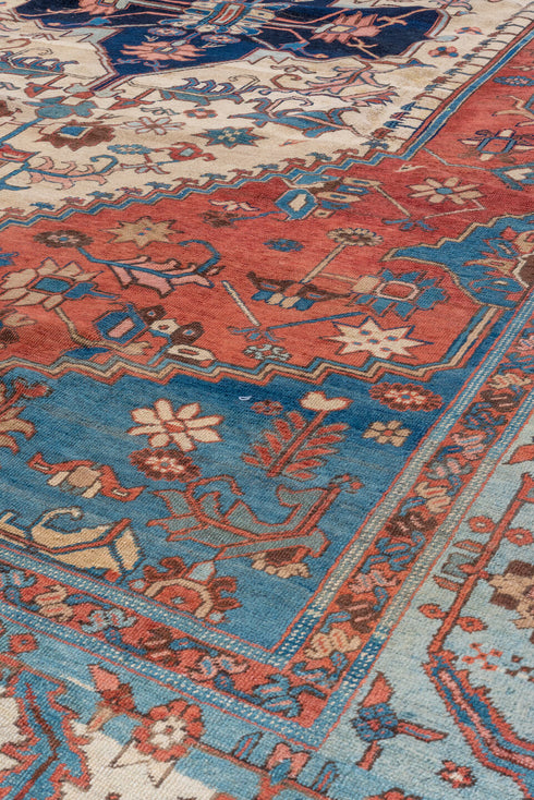 Vintage Serapi Area Rug (10' x 14')